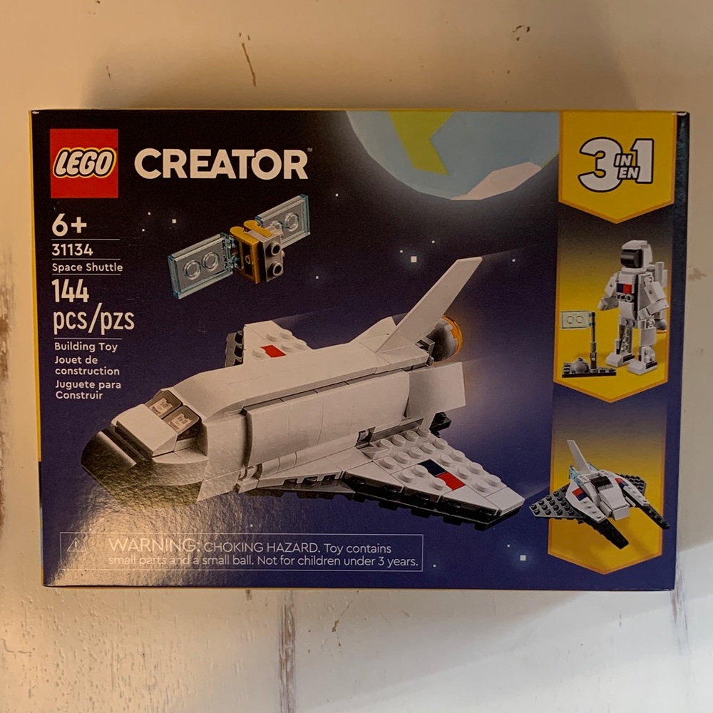 LEGO Creator Space Shuttle - White, Black, and Gray